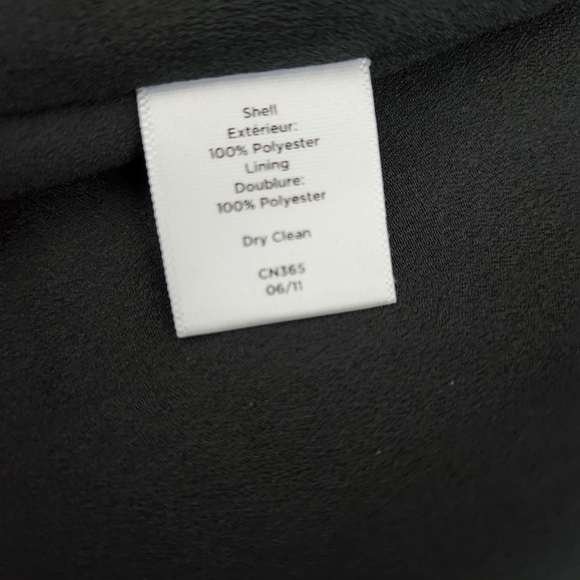 Talbots Black Pleated Maxi Skirt Size 12 - Picture 9 of 10